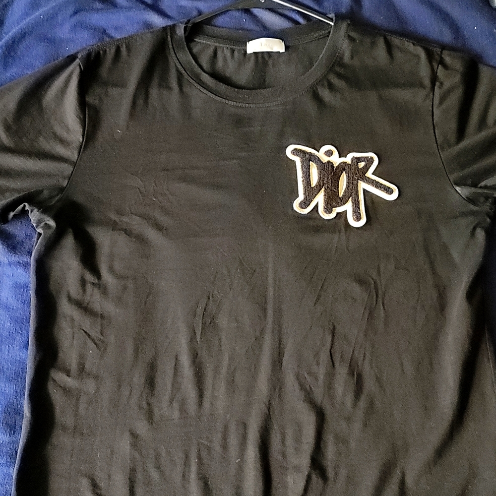 Christian Dior x Shawn Stussy Logo Tee